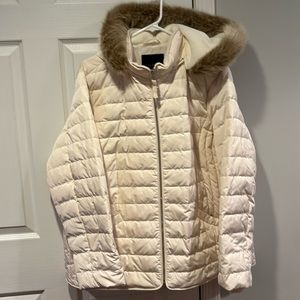 Talbots quilted coat